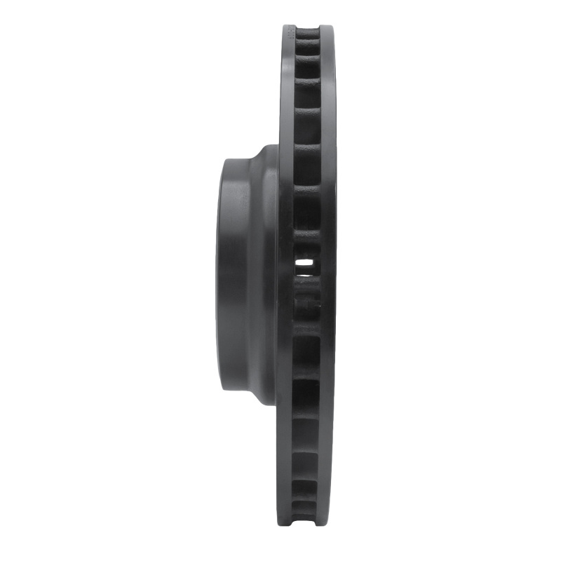 BMW ALPINA B7 Brake Rotor (1) - Front Left - R1 Concepts - Drilled & Slotted - Black - `07-`08